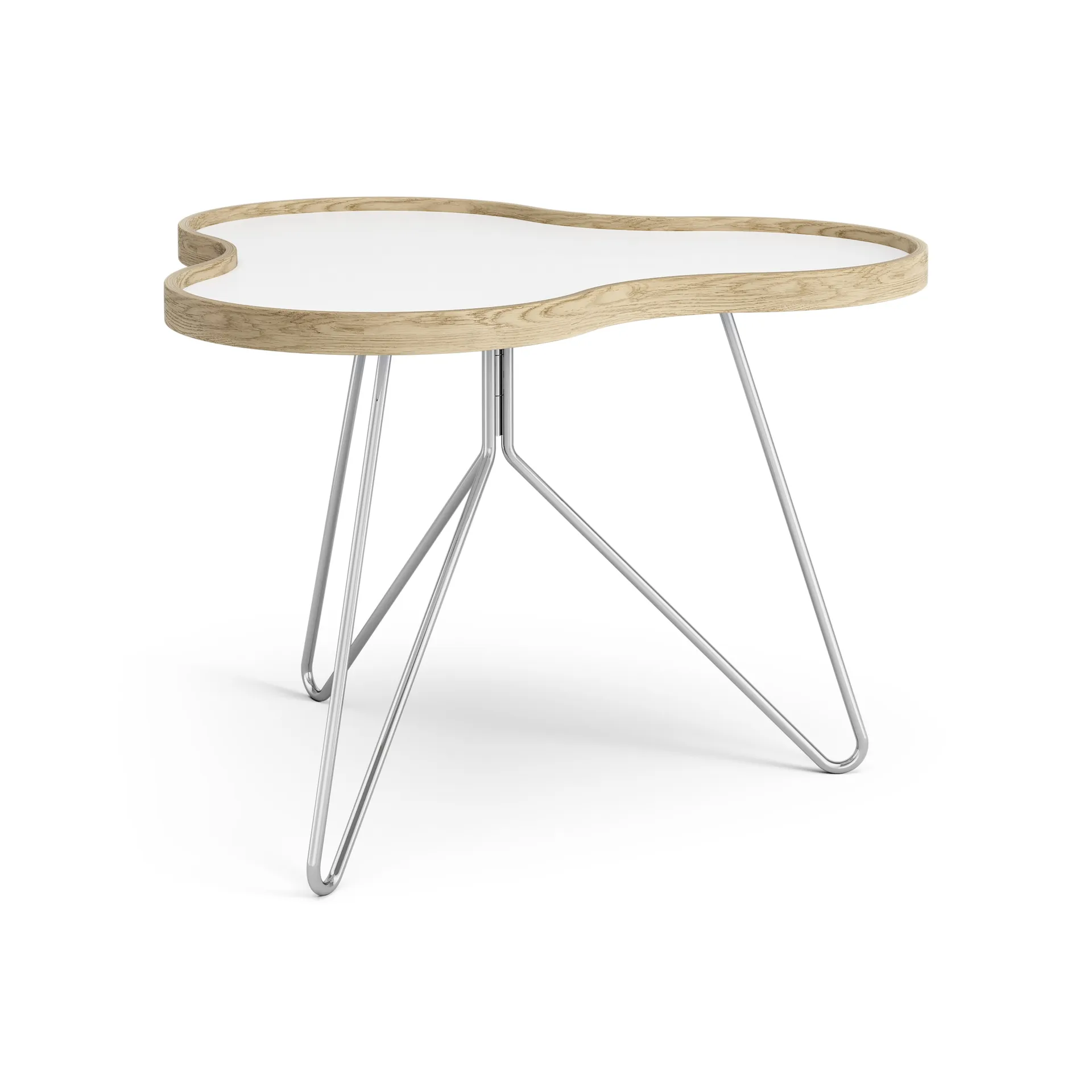 Flower pöytä 62 x 66 cm, H45 cm Tammi lakattu Swedese