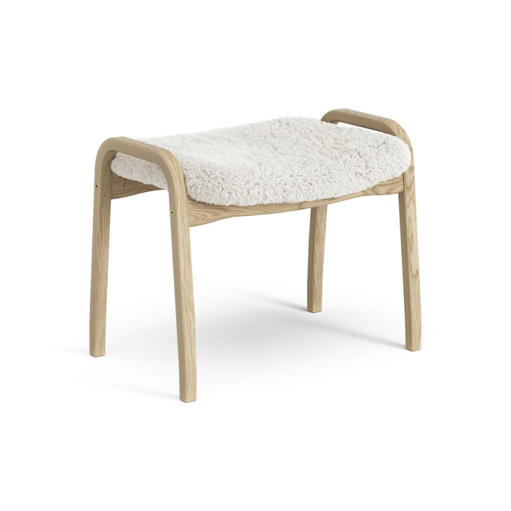 Lamini jalkarahi lapsille lakattu tammi/lampaannahka , Offwhite (valkoinen) Swedese