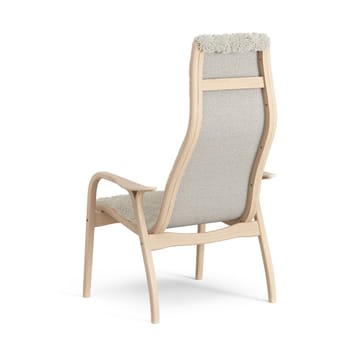 Lamini lasten nojatuoli lakattu pyökki/lampaannahka - Moonlight (beige) - Swedese
