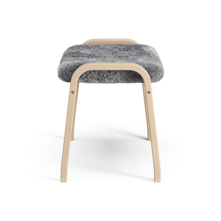 Lamino jalkarahi lakattu pyökki/lampaannahka , Scandinavian Grey (harmaa) Swedese
