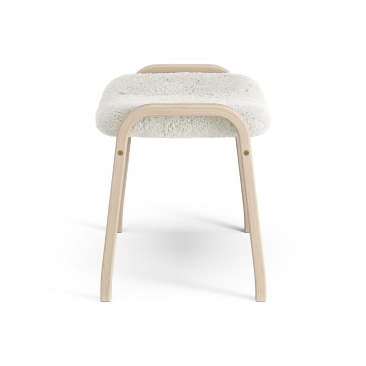 Lamino jalkarahi valkopigmentoitu tammi/lampaannahka , Offwhite (valkoinen) Swedese