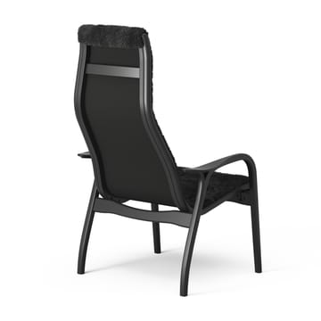 Lamino nojatuoli ja jalkarahi Black Edition - Musta - Swedese