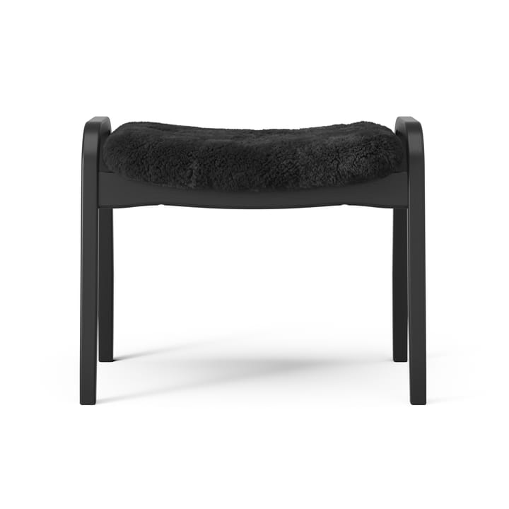 Lamino nojatuoli ja jalkarahi Black Edition, Musta Swedese