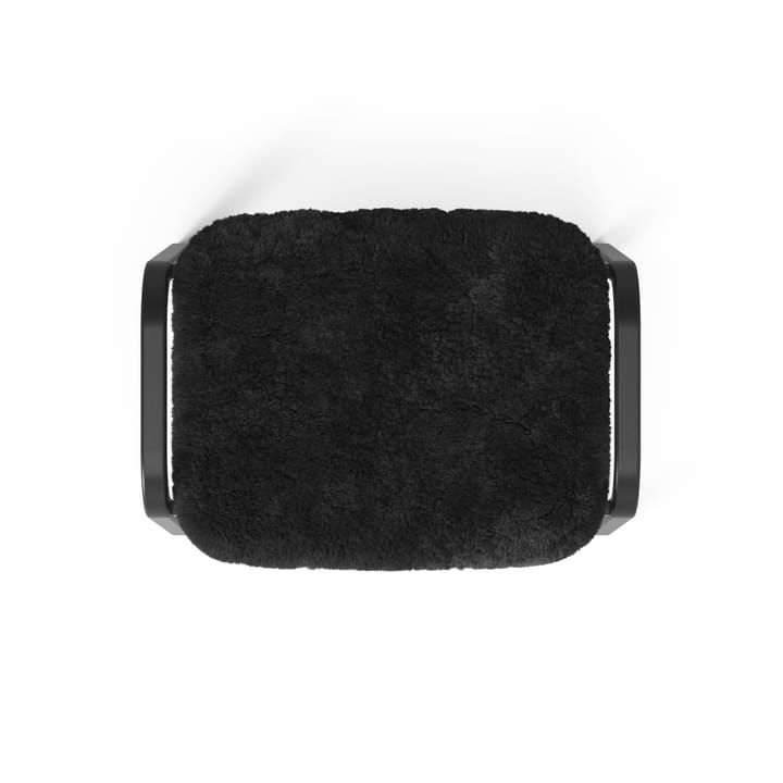 Lamino nojatuoli ja jalkarahi Black Edition, Musta Swedese