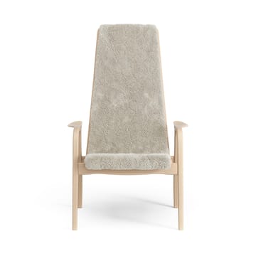 Lamino nojatuoli lakattu pyökki/lampaannahka - Moonlight (beige) - Swedese
