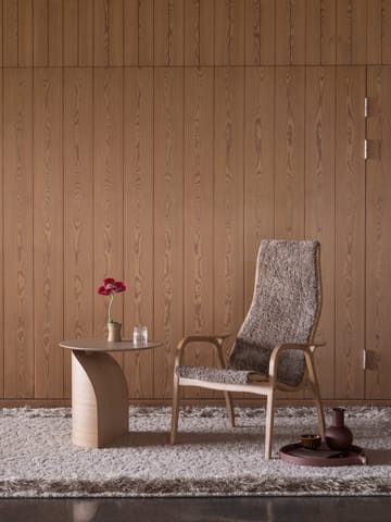 Lamino nojatuoli lakattu pyökki/lampaannahka - Moonlight (beige) - Swedese