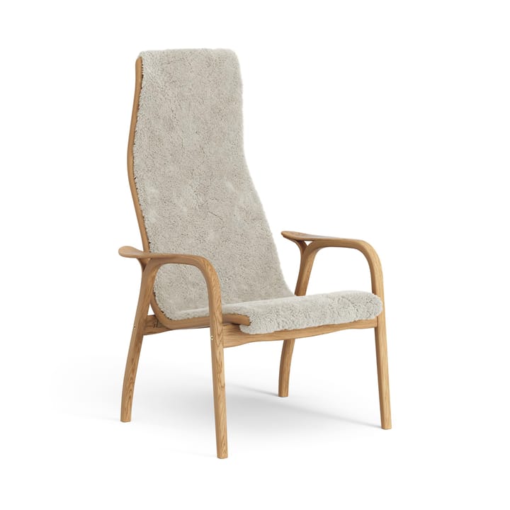 Lamino nojatuoli öljytty tammi/lampaannahka , Moonlight (beige) Swedese