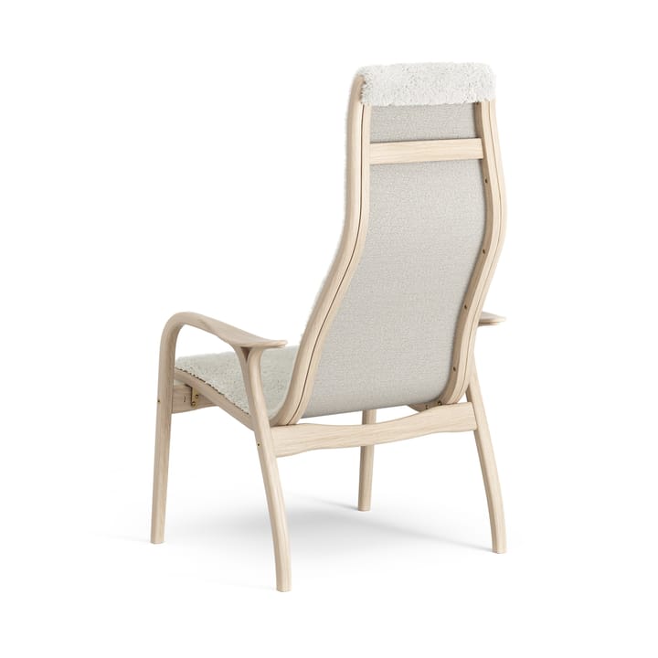Lamino nojatuoli valkopigmentoitu tammi/lampaannahka, Offwhite (valkoinen) Swedese
