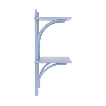 Levi hylly - Ilke sininen, ruostumaton teräs, 2 hyllytasoa, 90 cm - Swedese