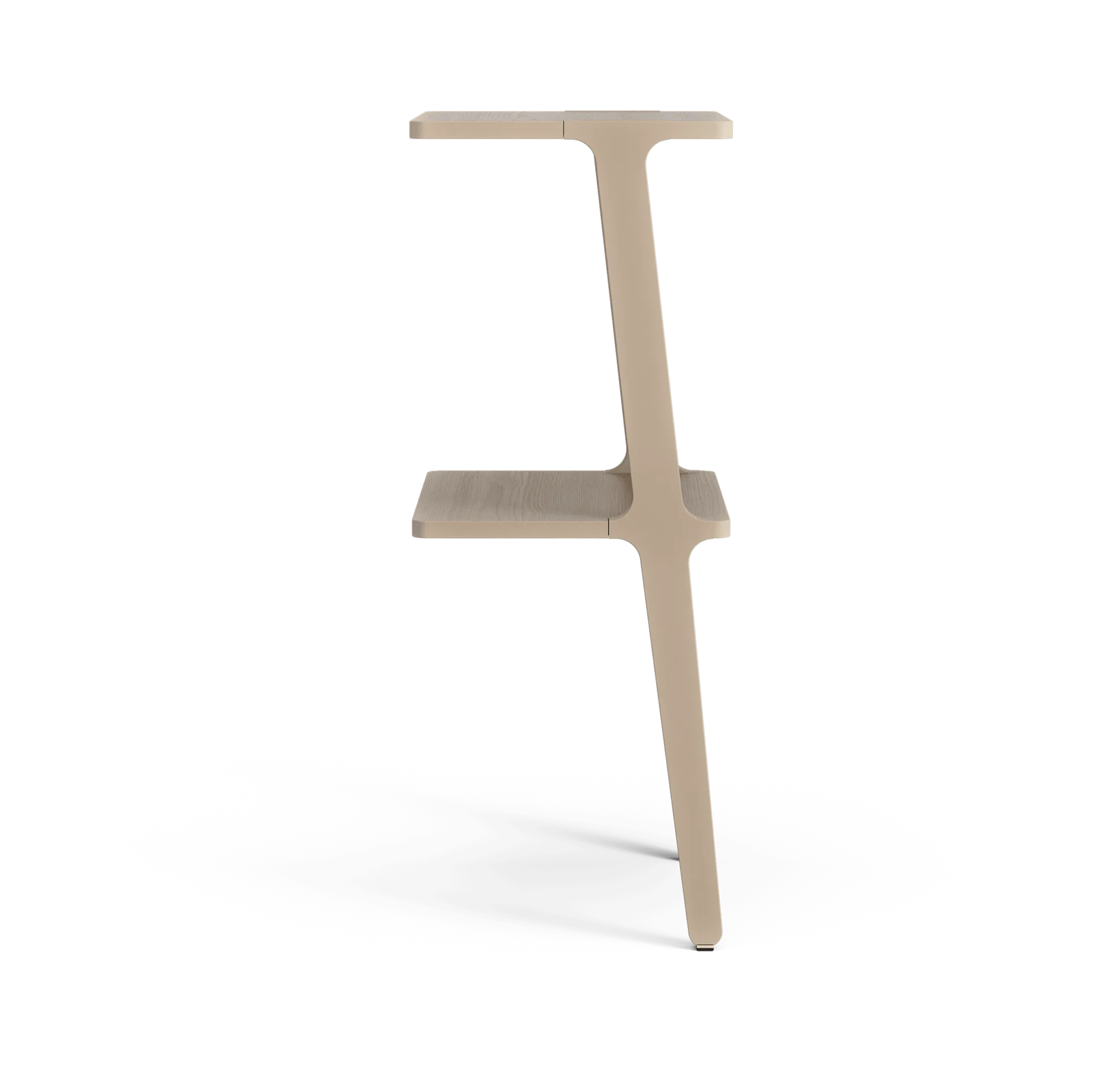 Libri hylly 2 hyllytasoa, Saarni lakattu nutmeg (ruskea) Swedese