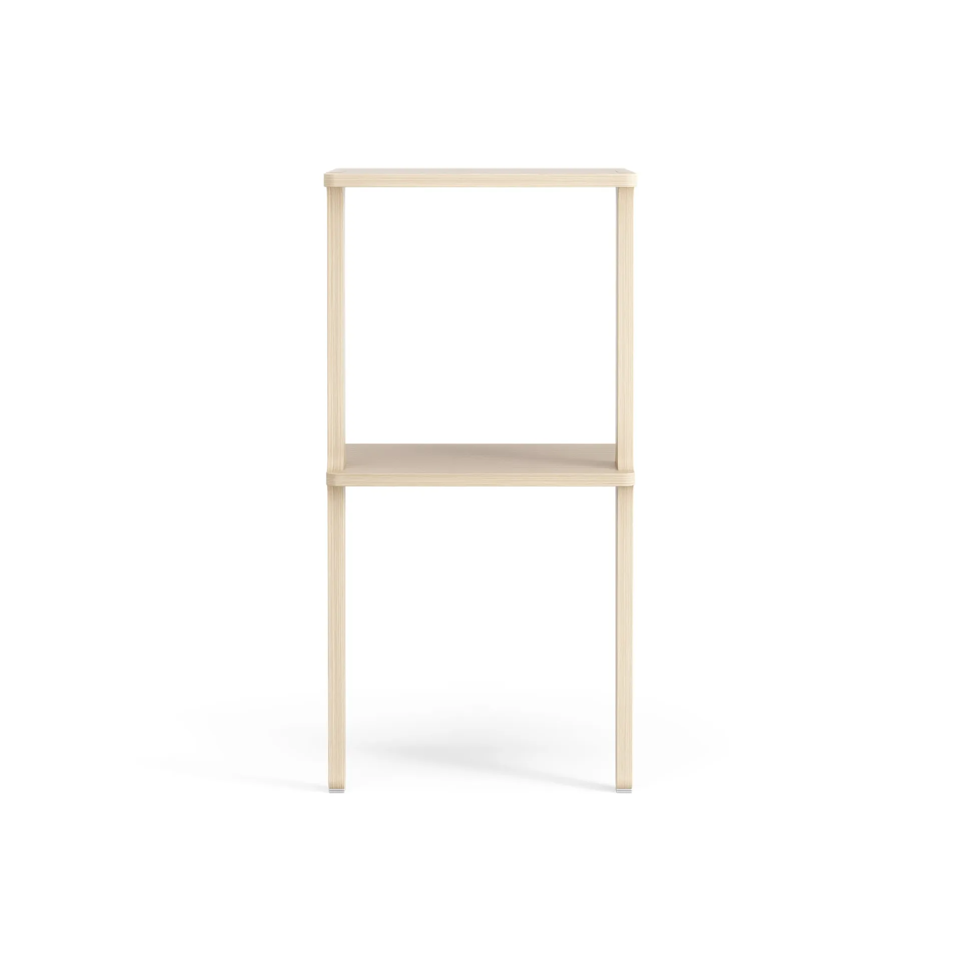 Libri hylly 2 hyllytasoa, Saarni lakattu Swedese