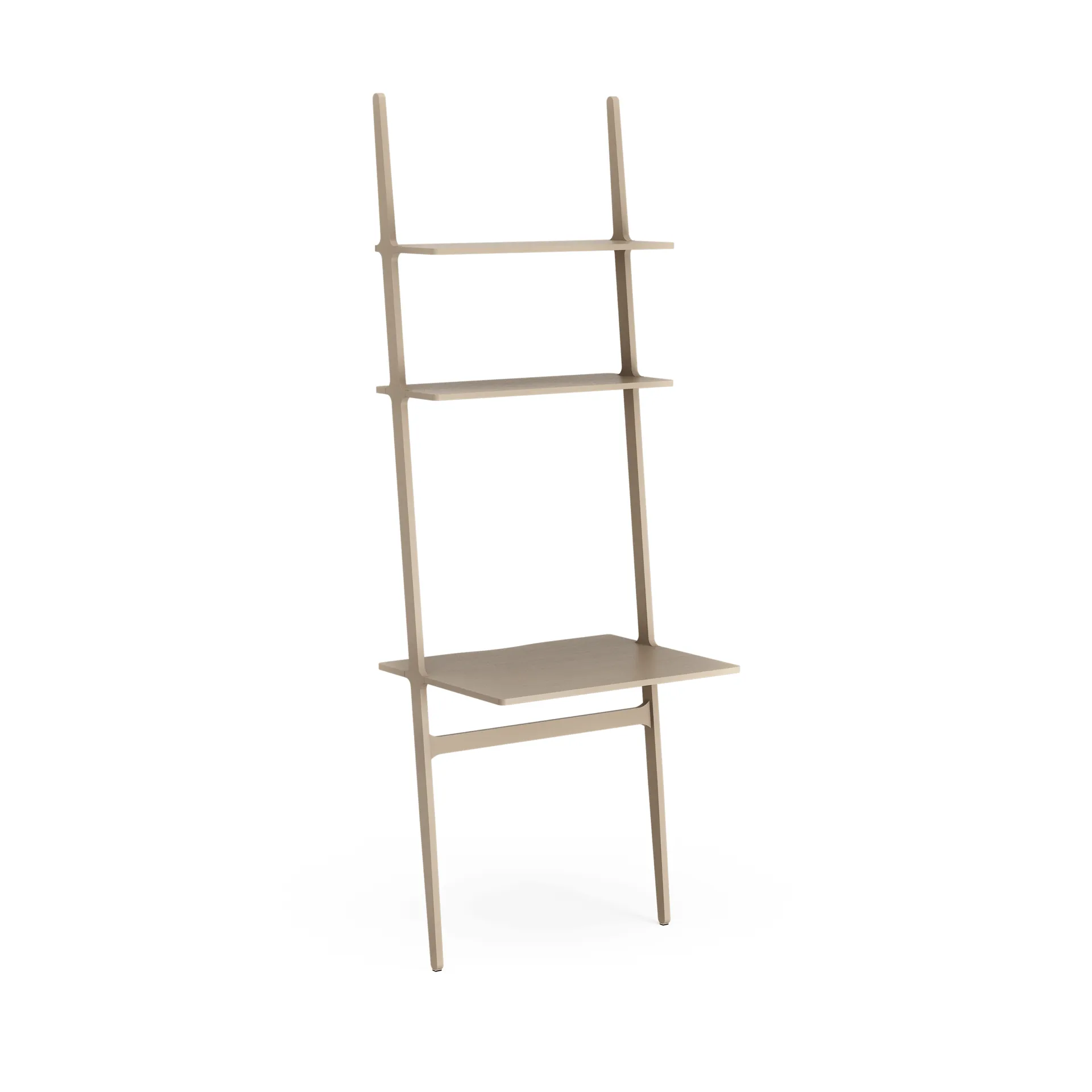 Libri kirjoituspöytä, Saarni lakattu nutmeg (ruskea) Swedese