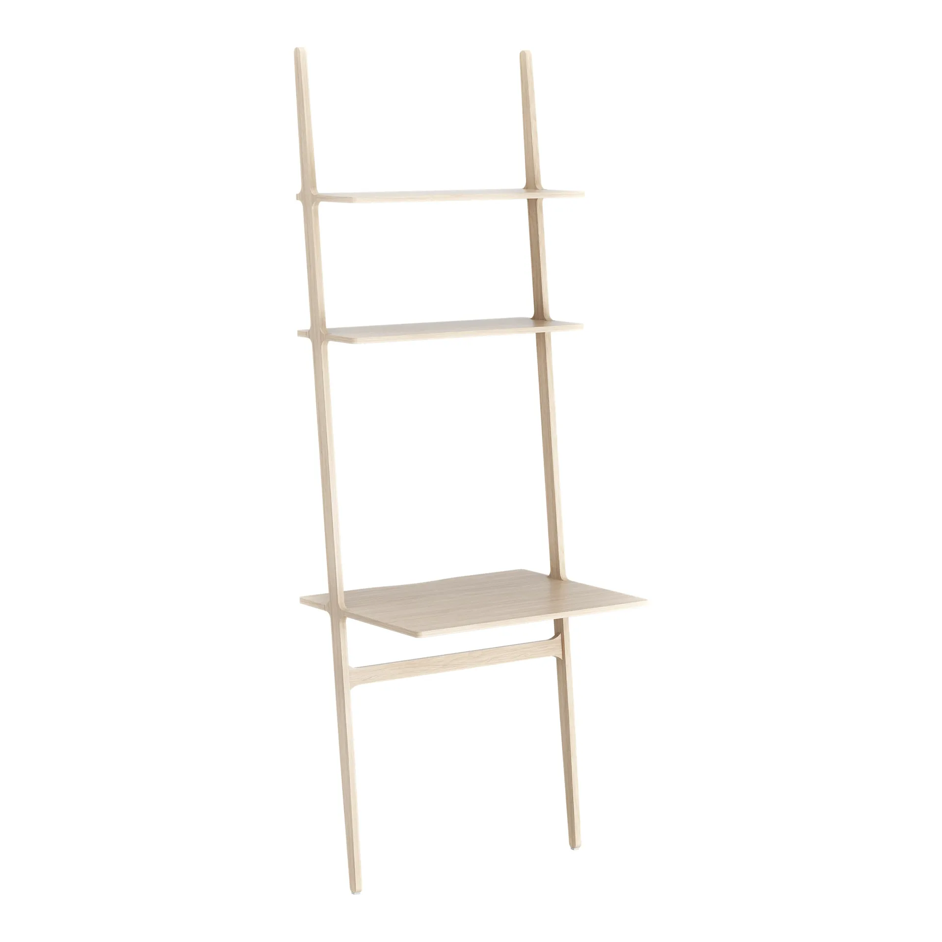 Libri kirjoituspöytä, Tammi valkopigmentoitu Swedese