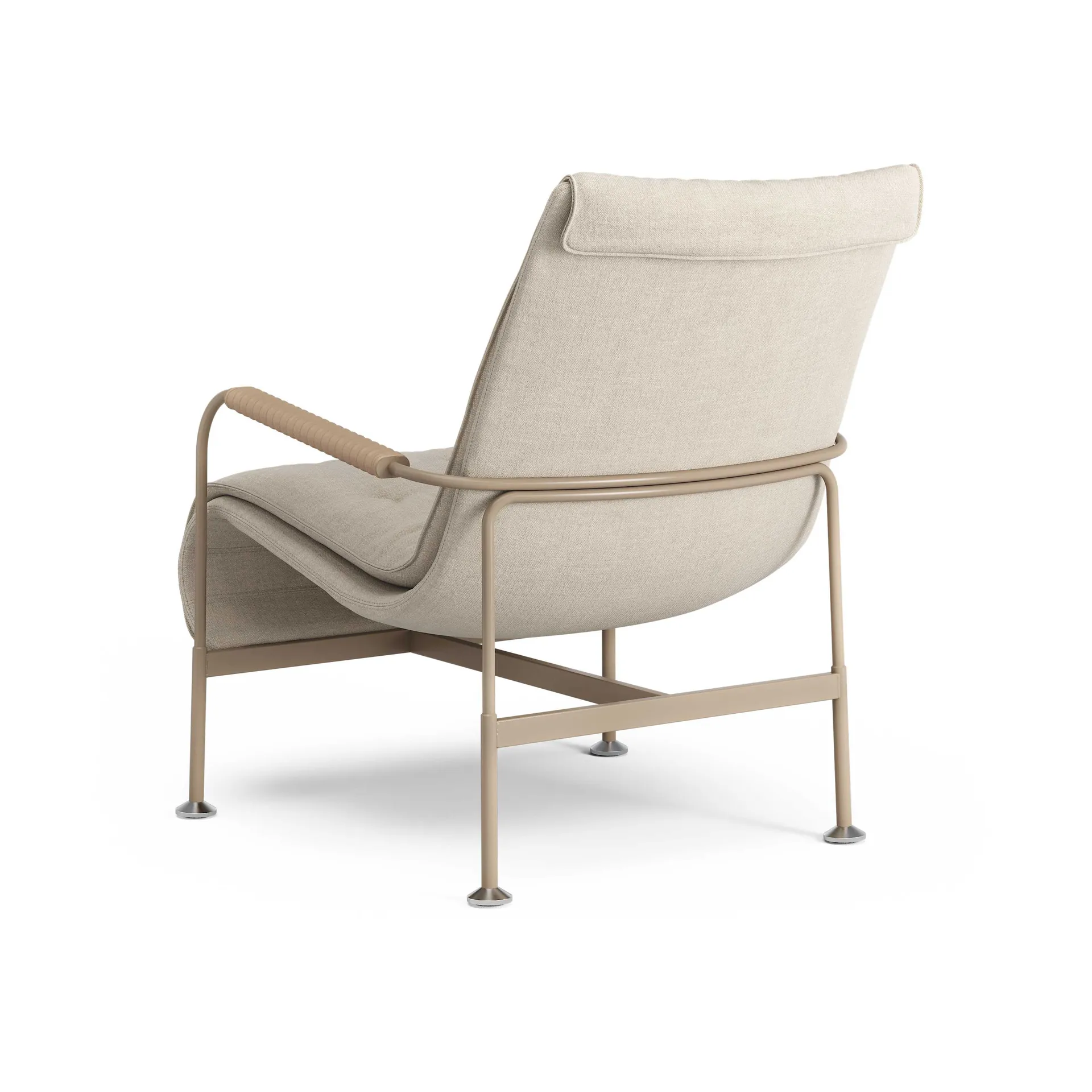 Serpentine nojatuoli, Kangas Romo Linara Rye-nutmeg-Tärnsjö Nature Swedese