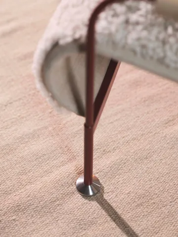 Serpentine nojatuoli - Lampaantalja Moonlight-punainen - Swedese