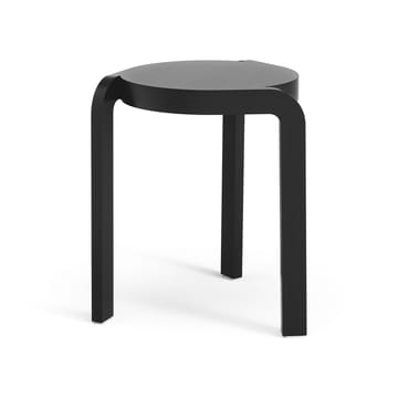 Spin jakkara H44 cm - Saarni mustaksi kuultomaalattu - Swedese
