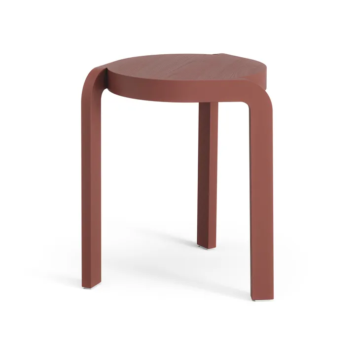 Spin pyöreä jakkara H44 cm - Saarni-english red, Ø32x44 cm - Swedese