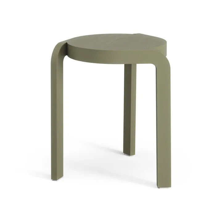 Spin pyöreä jakkara H44 cm - Saarni-moss green, Ø32x44 cm - Swedese