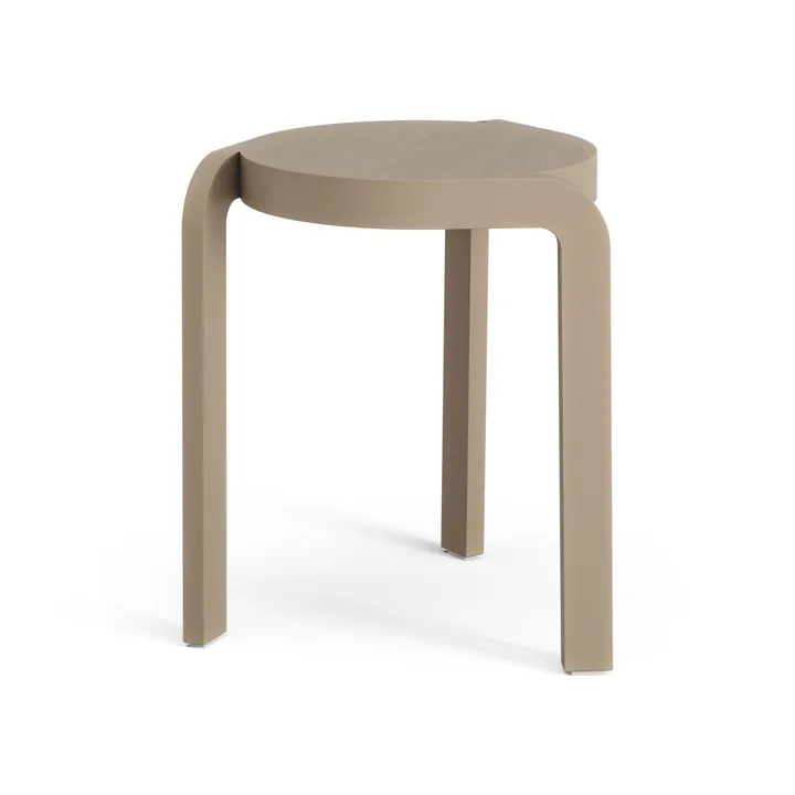 Spin pyöreä jakkara H44 cm - Saarni-nutmeg, Ø32x44 cm - Swedese