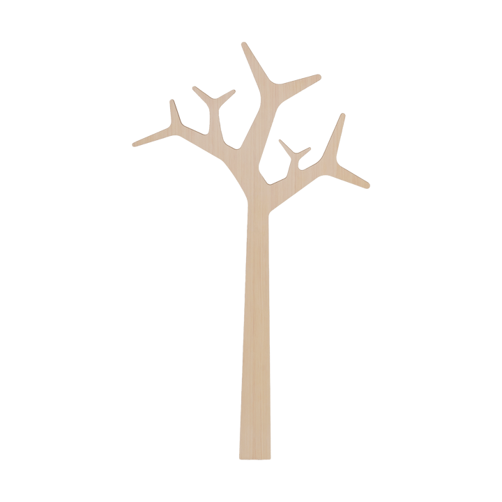 Tree seinäkiinnitteinen naulakko Special Edition 134 cm - Valkopigmentoitu mänty - Swedese