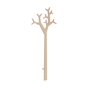 Tree wall seinään asennettava takkiverso Special Edition 194 cm - Valkopigmentoitu mänty - Swedese