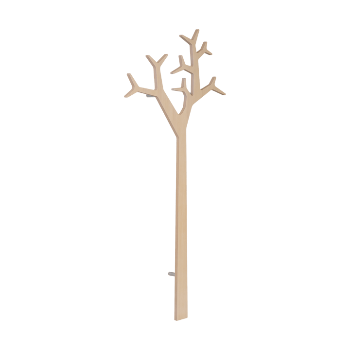 Tree wall seinään asennettava takkiverso Special Edition 194 cm, Valkopigmentoitu mänty Swedese