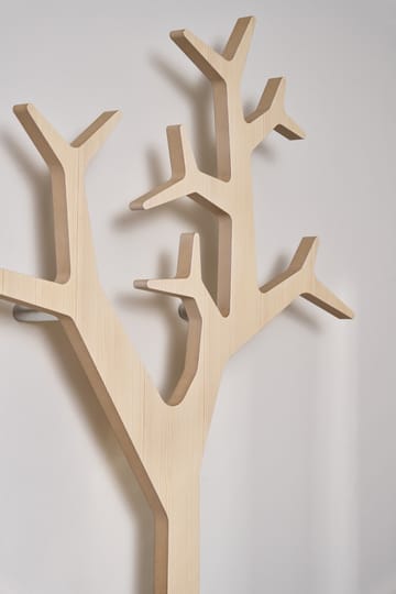 Tree wall seinään asennettava takkiverso Special Edition 194 cm - Valkopigmentoitu mänty - Swedese
