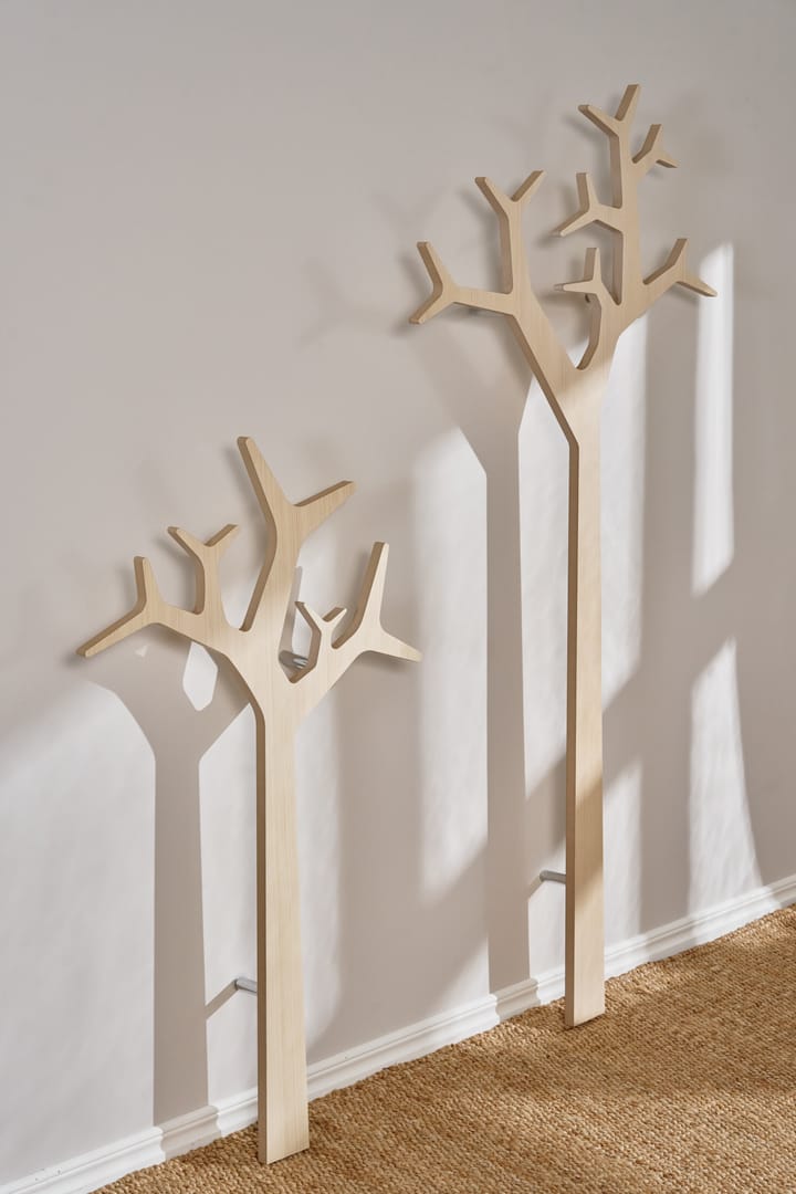 Tree wall seinään asennettava takkiverso Special Edition 194 cm, Valkopigmentoitu mänty Swedese