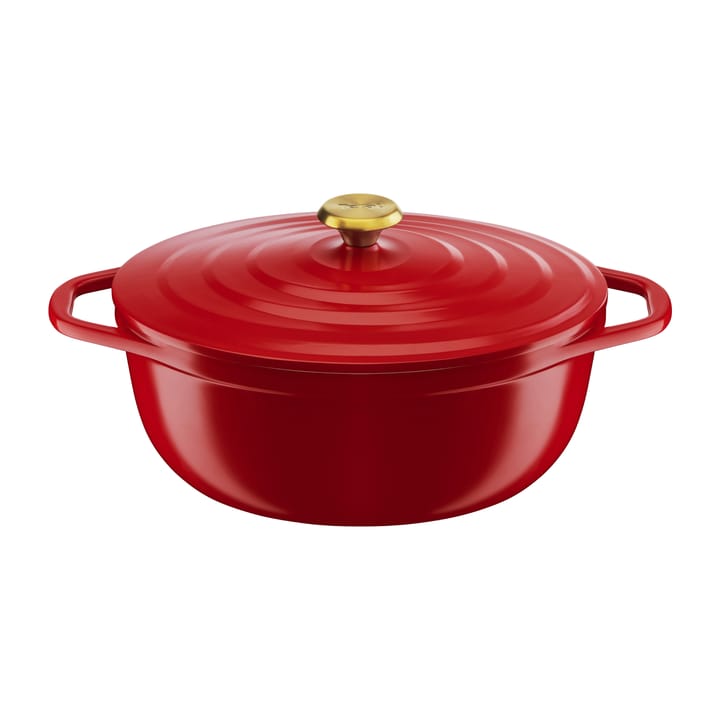 Air ovaali pata 5,7 l, Punainen Tefal