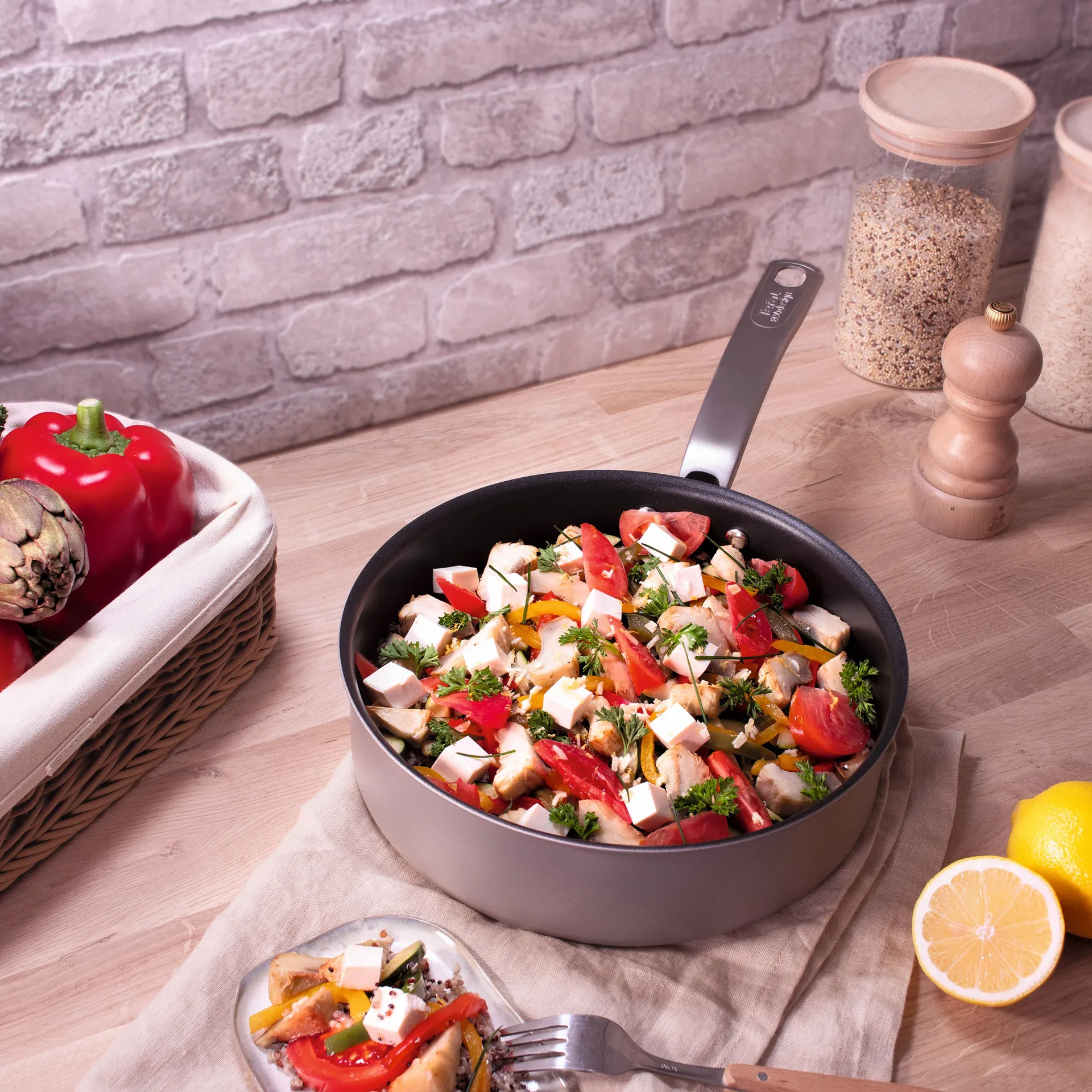 Impact paistokasari kannella, Ø 24 cm Tefal