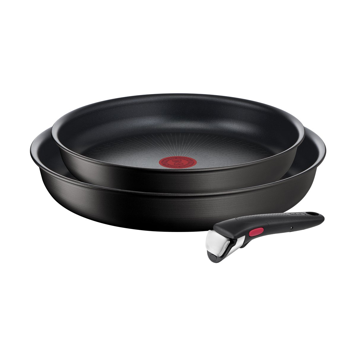 Tefal Ingenio Unlimited paistinpannusetti 3 osaa Musta