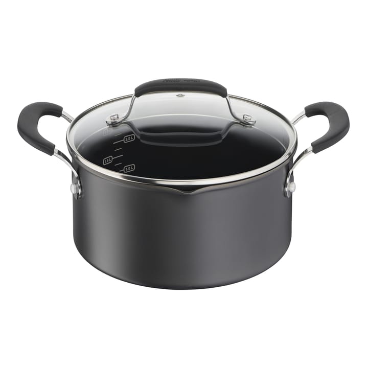 Jamie Oliver Quick & Easy -kattilasetti 6 osaa, Hard anodised aluminium
 Tefal