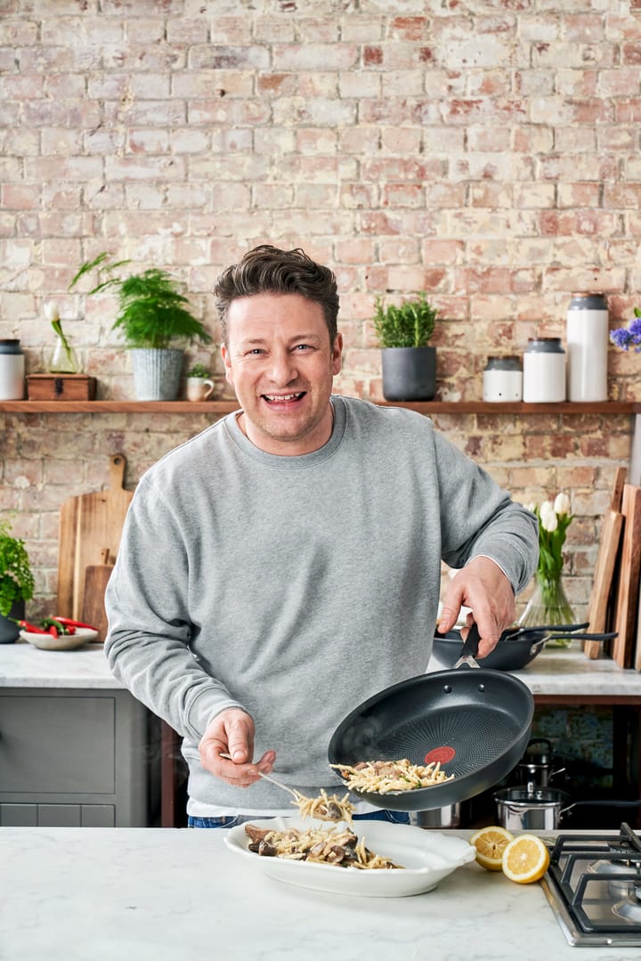 Jamie Oliver Quick & Easy -paistinpannu hard anodisoitu - 20 cm - Tefal