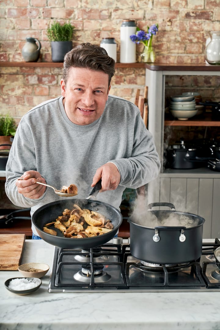 Jamie Oliver Quick & Easy sauteuse-pannu hard anodisoitu - 26 cm  - Tefal