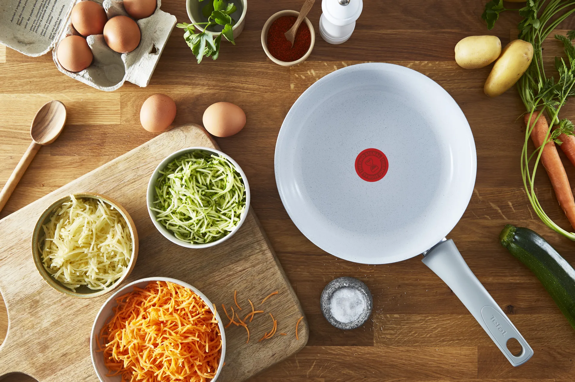 Natural chef -paistinpannu, harmaa, 24 cm Tefal