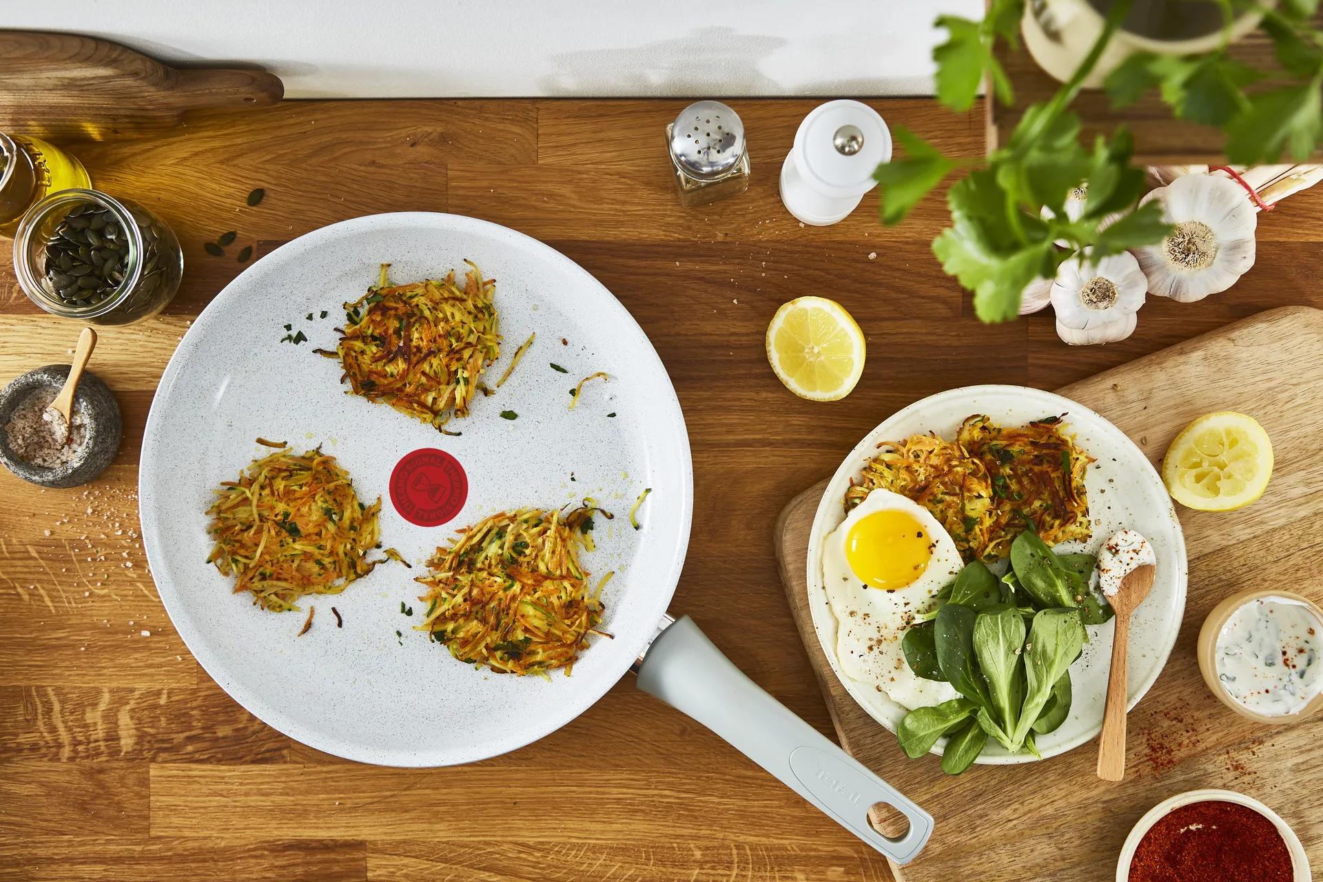 Natural chef -paistinpannu, harmaa, 24 cm Tefal