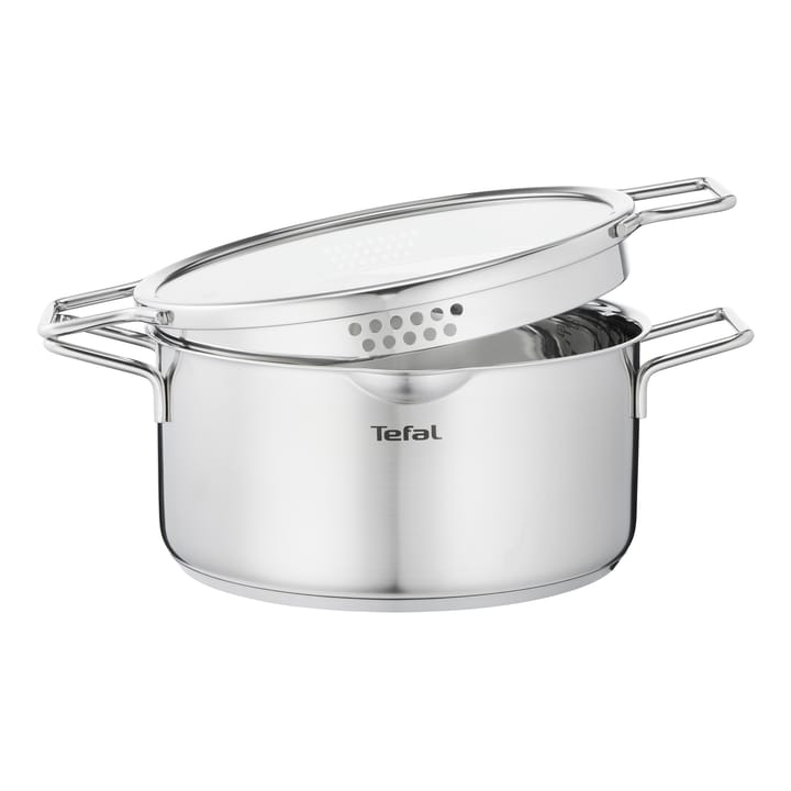 Nordica kattilasetti 6 osaa, Ruostumaton teräs Tefal