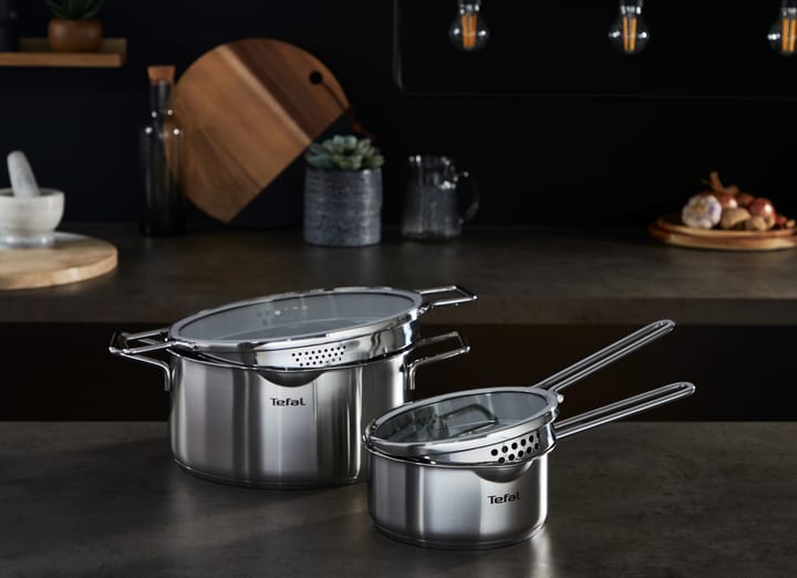 Nordica kattilasetti 6 osaa, Ruostumaton teräs Tefal
