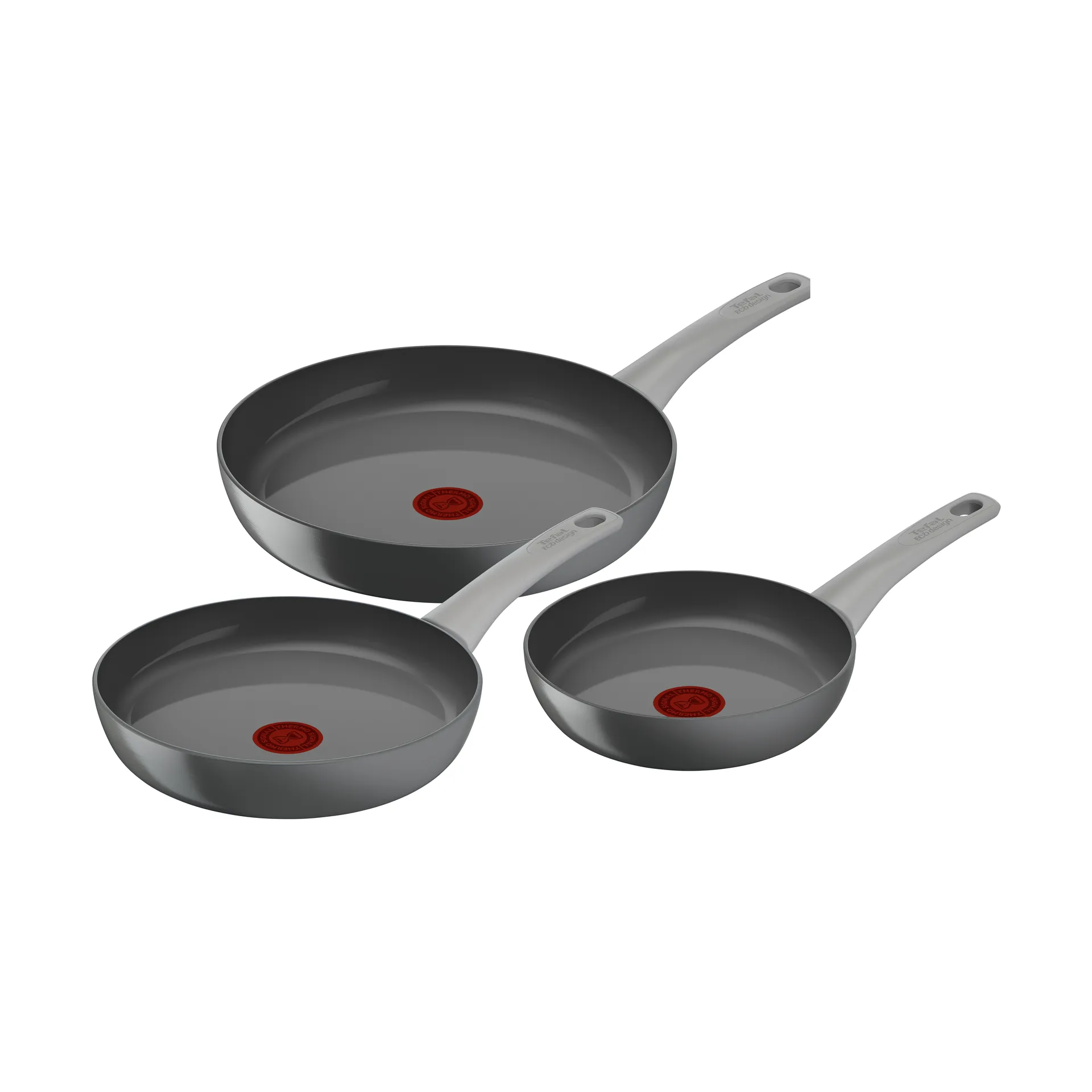 Renew ON paistinpannusetti 3 osaa, Harmaa Tefal