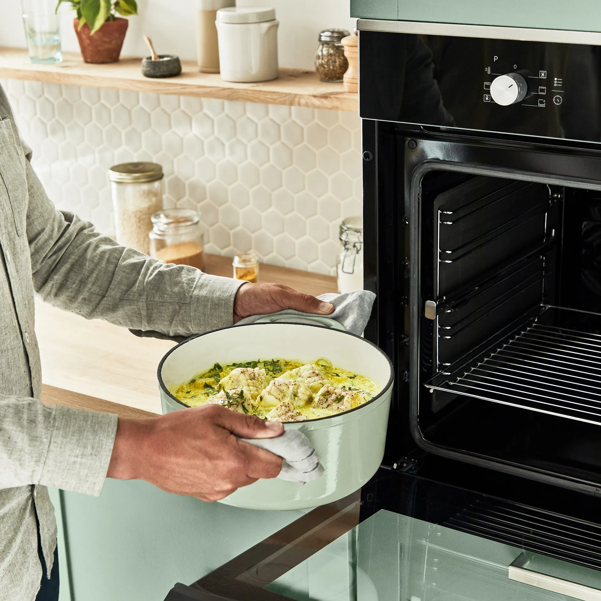 Tefal LOV pyöreä kattila 5 L, Vihreä Tefal