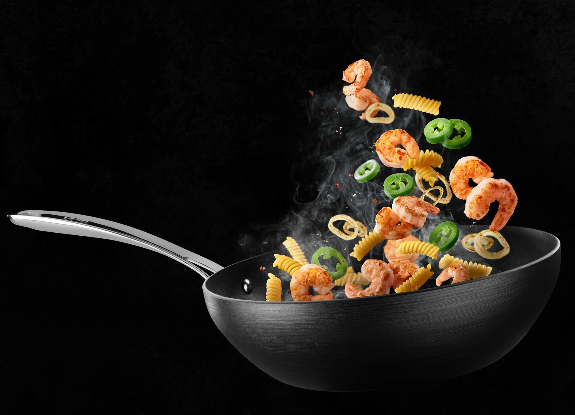 Unlimited Premium -wokkipannu, 28 cm  Tefal