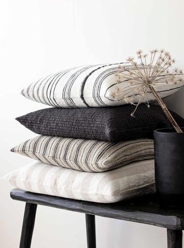 Aston tyynynpäällinen pellava 50 x 50 cm - Black - Tell Me More