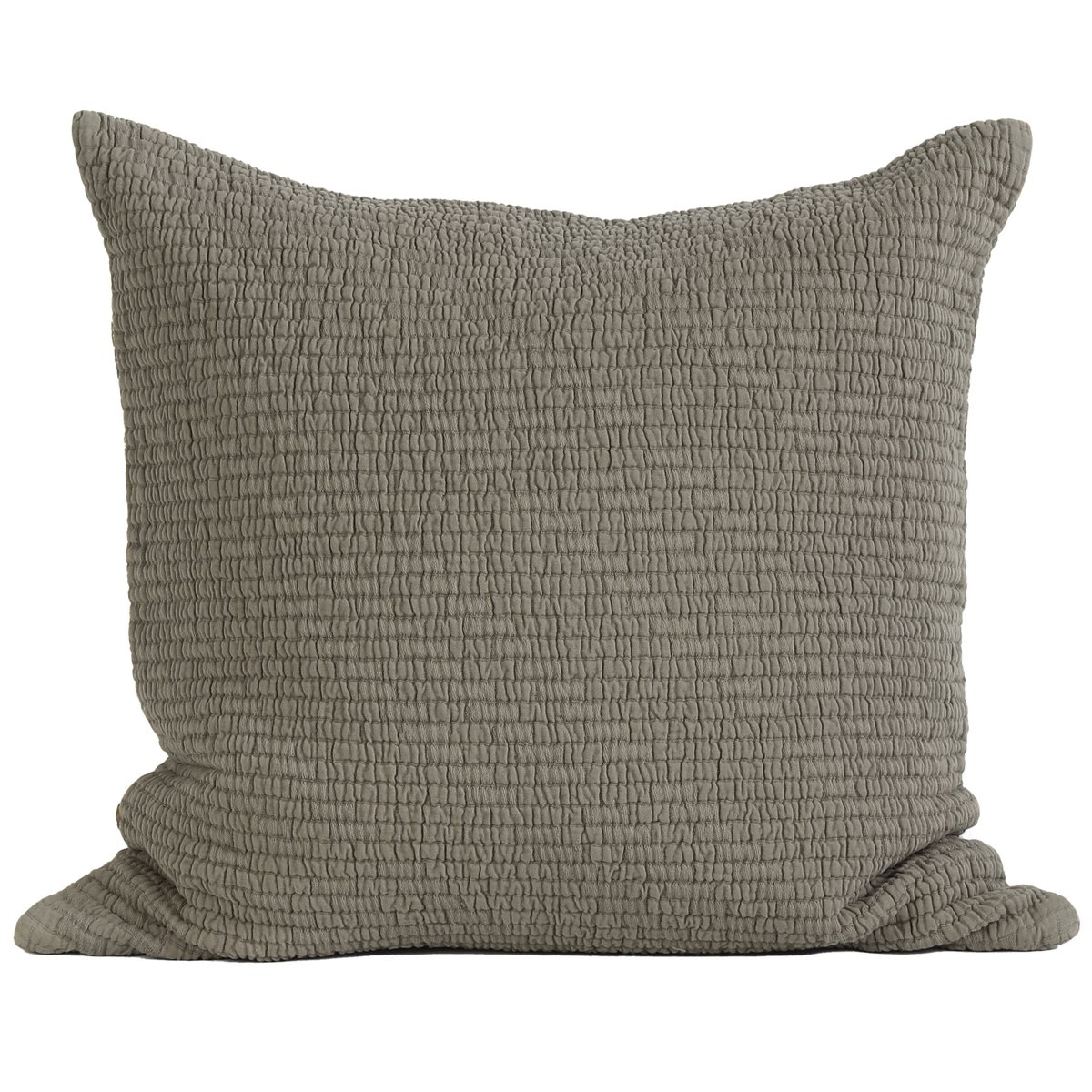 Tell Me More Brick tyynynpäällinen 50x50 cm Olive | Skandinaavinen Sisustus | Tyynynpäälliset | Vihreä