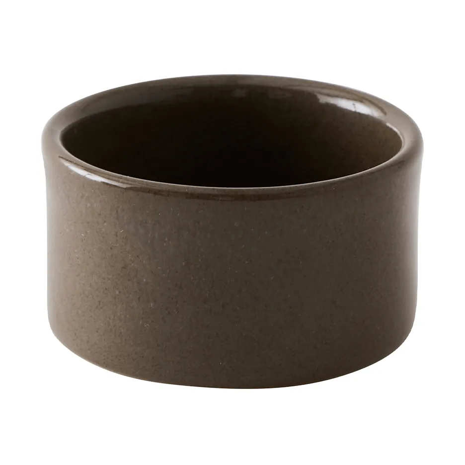 Elio cylinder kulho, Tummanruskea, Ø8,5x4,5 cm Tell Me More