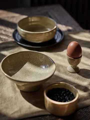 Elio kulho - Beige pilkullinen, Ø14x5 cm - Tell Me More