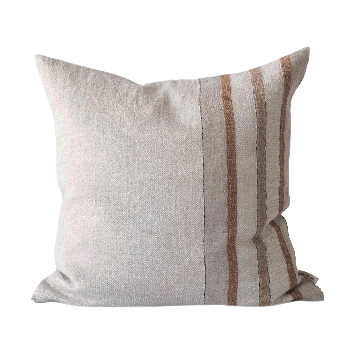 Tell Me More Emilio tyynyliina 50x50 cm Tan | Skandinaavinen Sisustus | Tyynynpäälliset | Beige