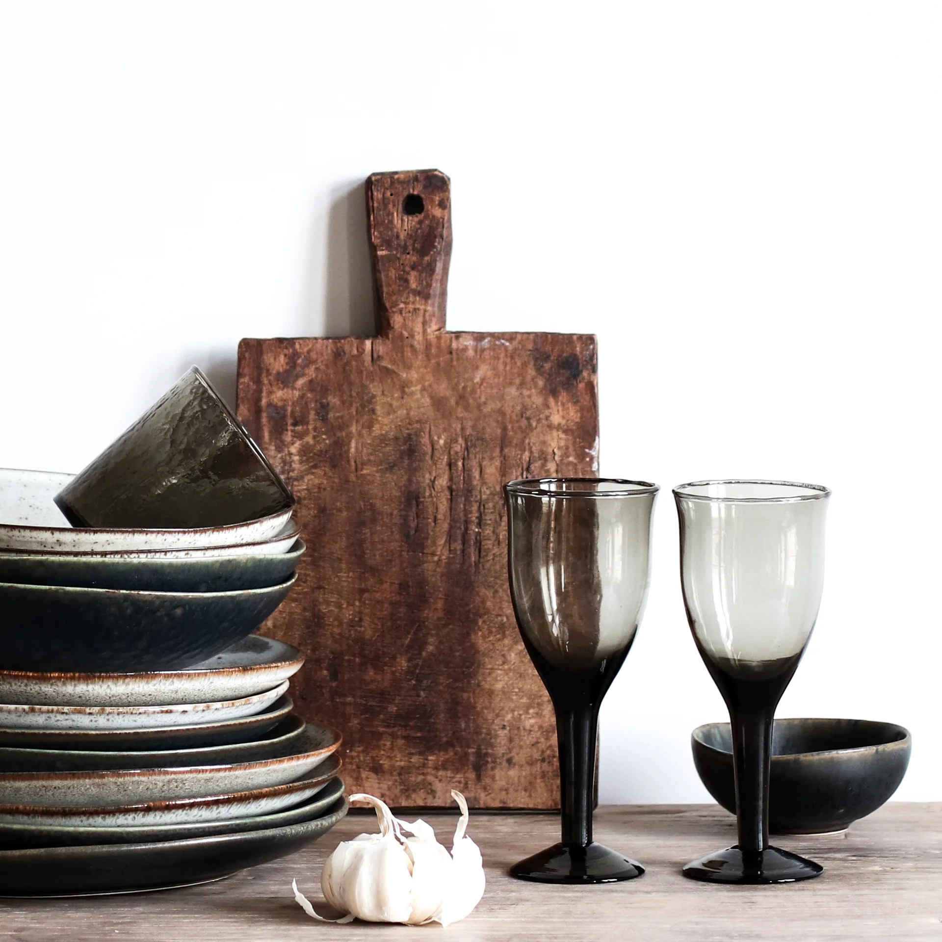 Galette juomalasi 30 cl, Smoke (harmaa) Tell Me More