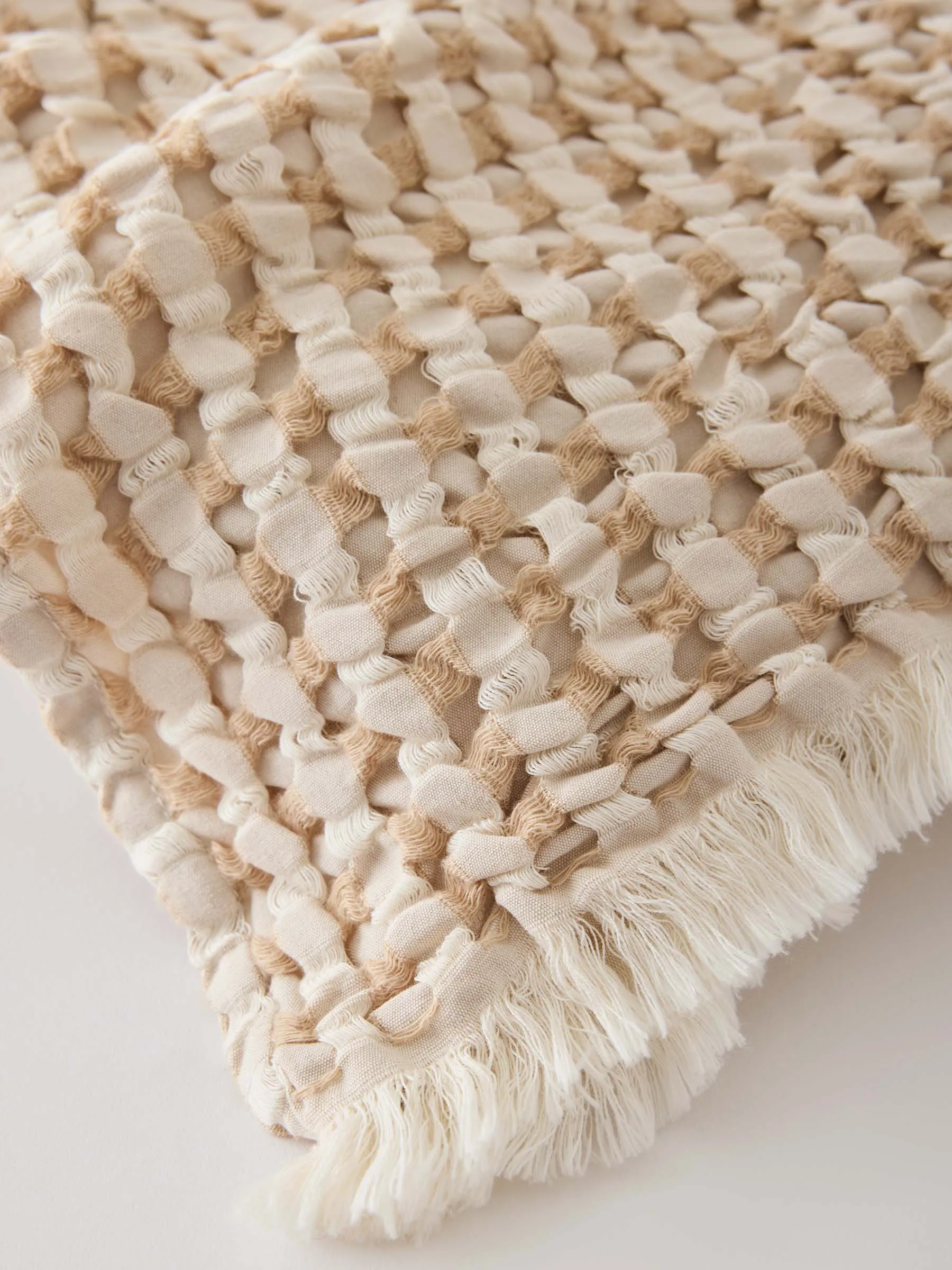 Gilbert-viltti 140x200 cm, Beige Tell Me More