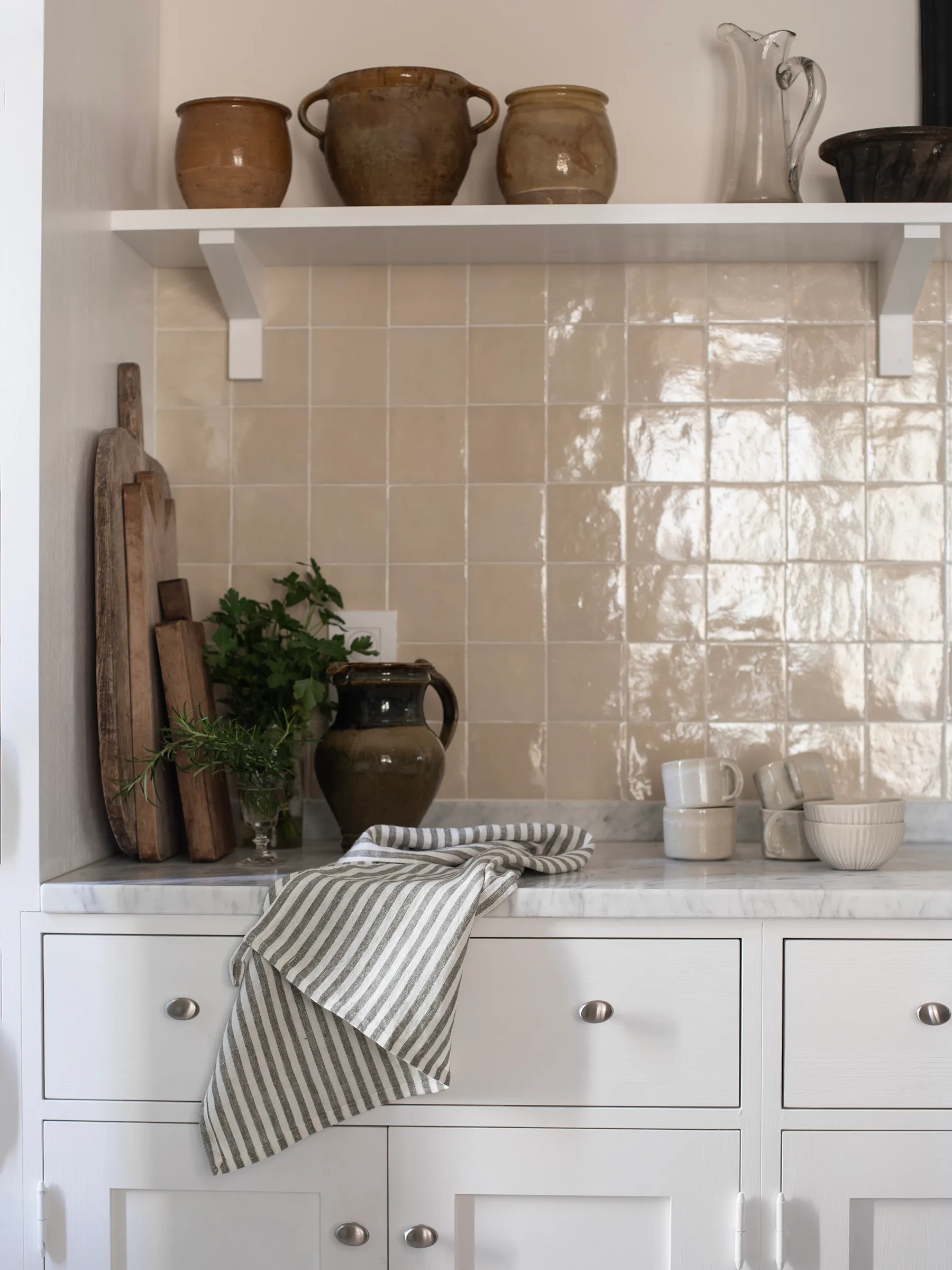 Leon keittiöpyyhe 50x70 cm, Meriruoho Tell Me More