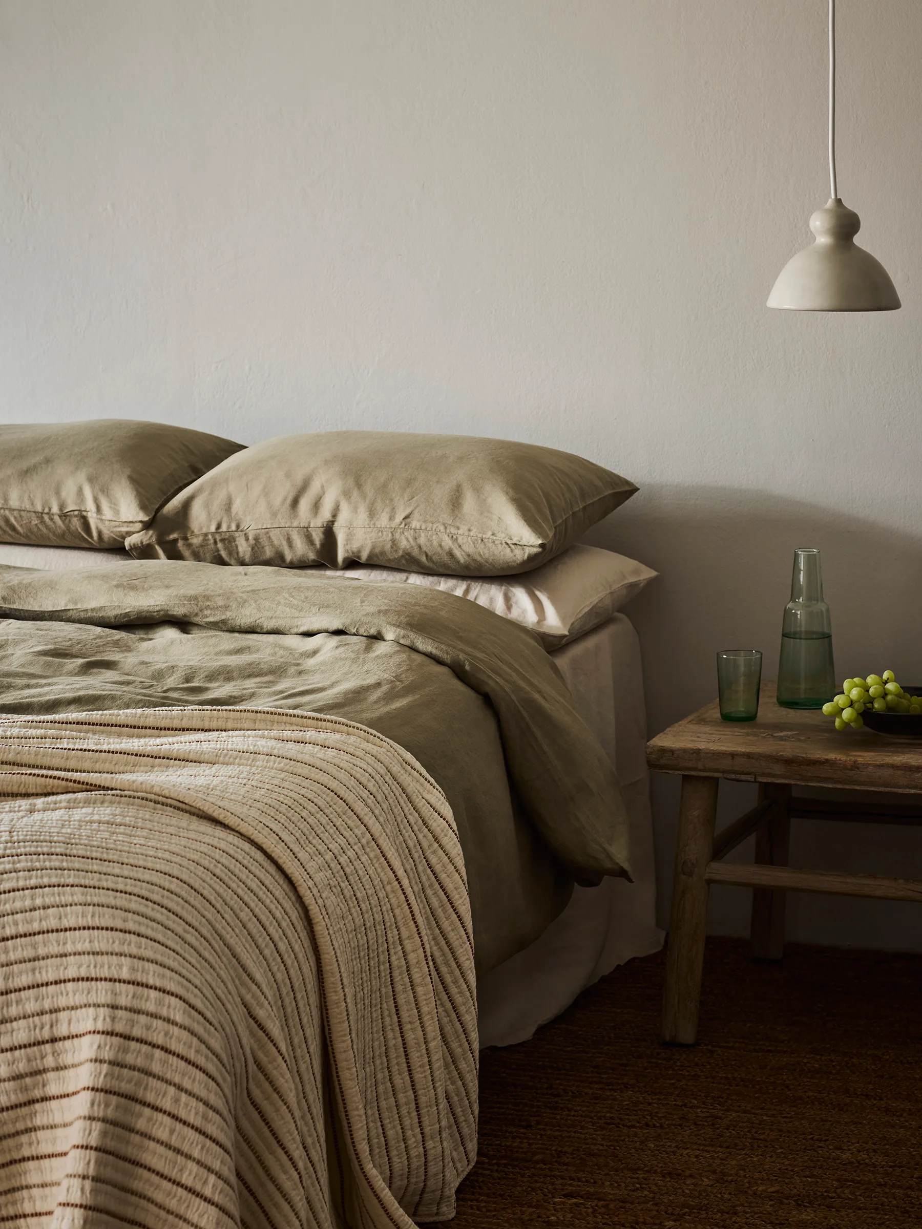 Lola päiväpeitto 140x200 cm, Off-white Tell Me More